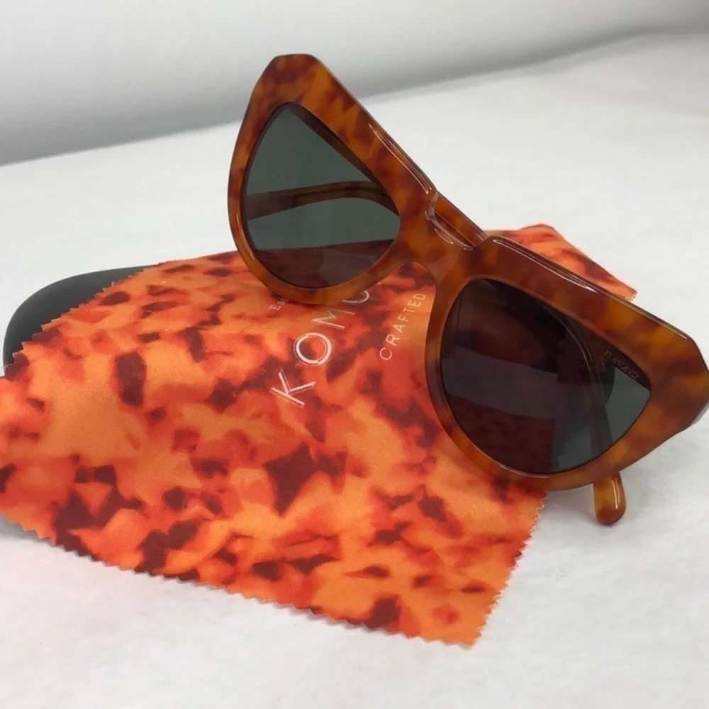 Komono sunglasses New Women's Stella cat eye caramel demi